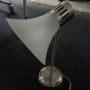 Modern Silver Desk Lamp